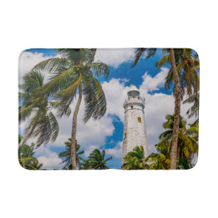 Lighthouses Dewundara Matara Sri Lanka Bath Mat
