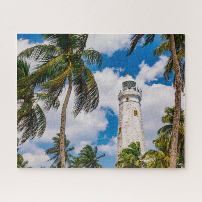 Lighthouses | Dewundara Matara Sri Lanka Jigsaw Puzzle (Horizontal)
