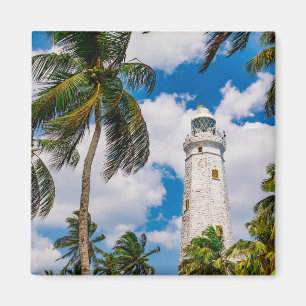 Lighthouses   Dewundara Matara Sri Lanka Magnet