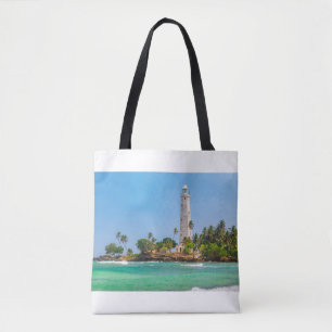 Lighthouses Dewundara Sri Lanka Tote Bag