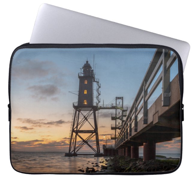 Lighthouses | Eversand-Oberfeue Germany Laptop Sleeve (Front)