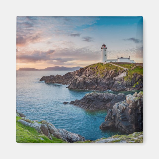 Lighthouses | Fanad Head Lighthouse Ireland Magnet (Front)