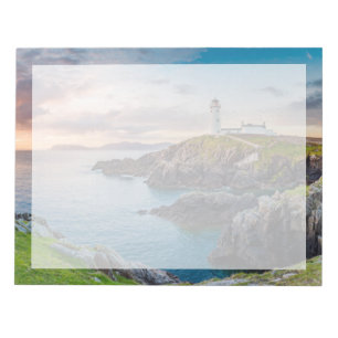 Lighthouses Fanad Head Lighthouse Ireland Notepad