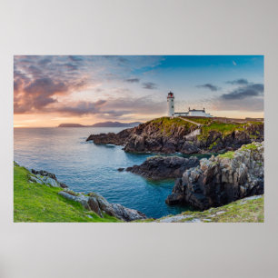 Lighthouses   Fanad Head Lighthouse Ireland Poster