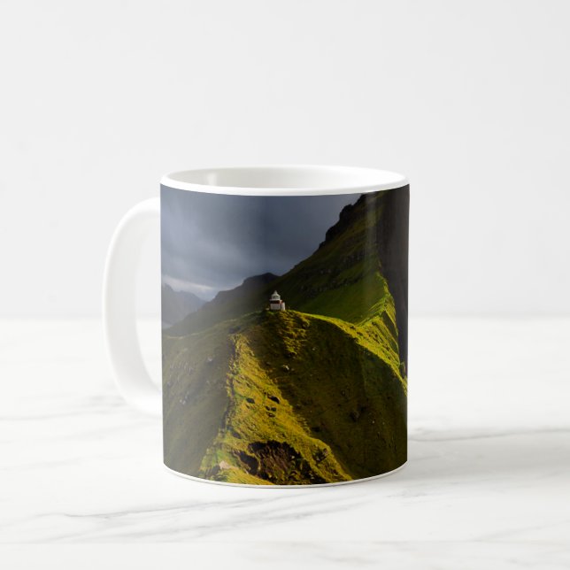 Lighthouses | Faroe Islands Denmark Coffee Mug (Front Left)