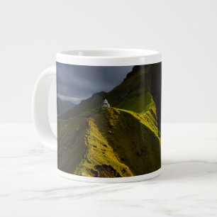 Lighthouses   Faroe Islands Denmark Large Coffee Mug