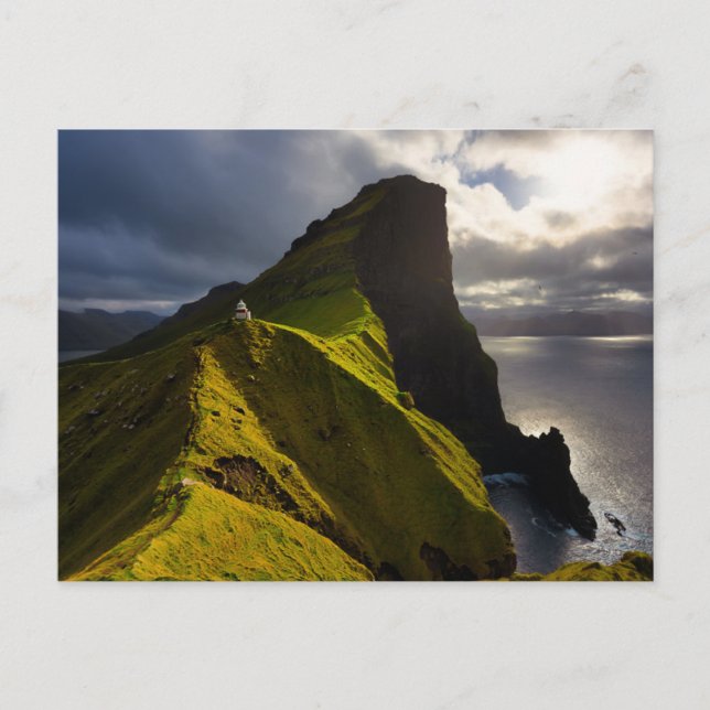 Lighthouses | Faroe Islands Denmark Postcard (Front)