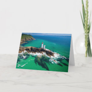 Lighthouses Finistère Brest Bretagne Lighthouse Card