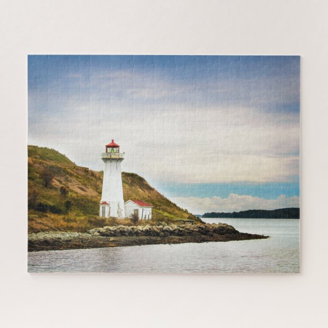 Lighthouses | Georges Island Lighthouse Jigsaw Puzzle (Horizontal)
