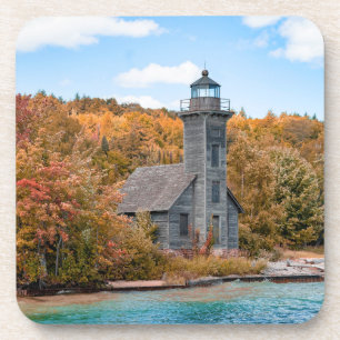 Lighthouses Grand Island East Channel Light Coaster