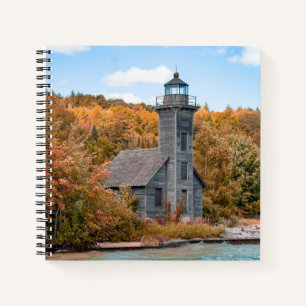 Lighthouses Grand Island East Channel Light Notebook