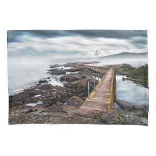 Lighthouses   Grand Marais Lighthouse Minnesota Pillowcase