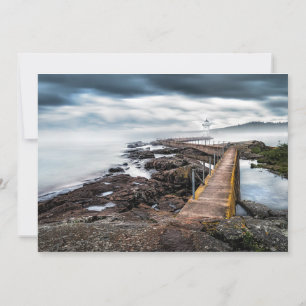Lighthouses Grand Marais Lighthouse Minnesota Thank You Card