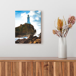Lighthouses La Corbière Channel Islands Canvas Print