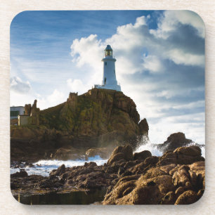 Lighthouses La Corbière Channel Islands Coaster