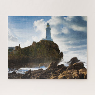 Lighthouses La Corbière Channel Islands Jigsaw Puzzle