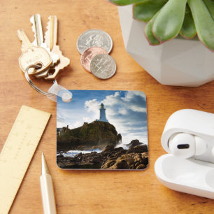 Lighthouses La Corbière Channel Islands Key Ring