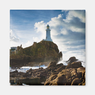 Lighthouses La Corbière Channel Islands Magnet