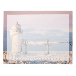 Lighthouses   Lake Michigan Lighthouse Notepad