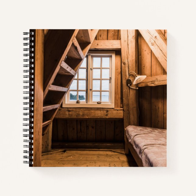 Lighthouses | Lake Vanern Interior Sweden Notebook (Front)