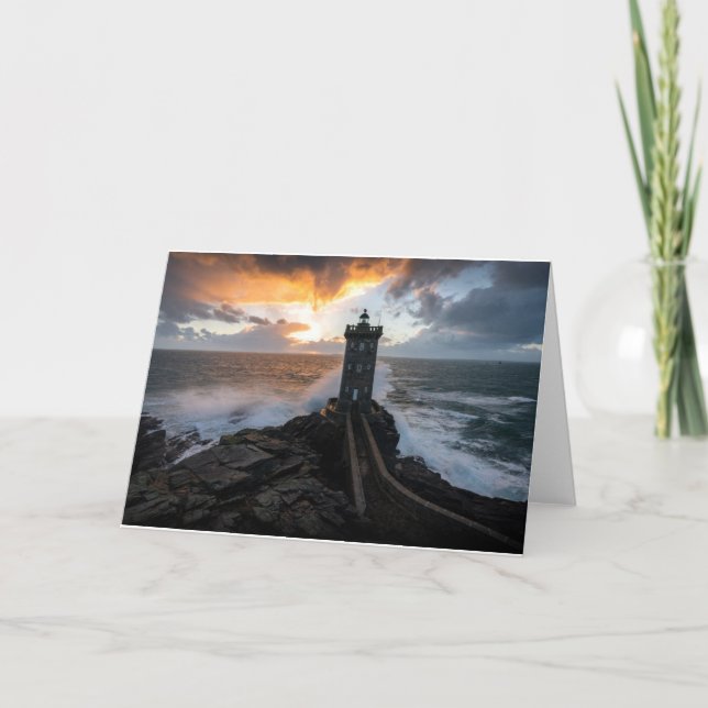 Lighthouses | Le Conquet Kermorvan Lighthouse Card (Front)