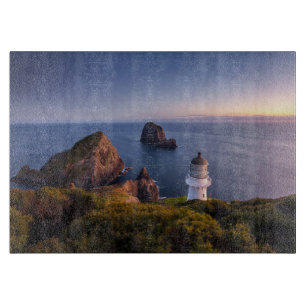 Lighthouses Lighthouse Cape Brett New Zealand Cutting Board
