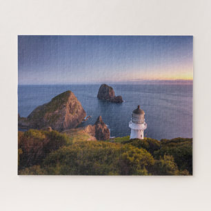 Lighthouses   Lighthouse Cape Brett New Zealand Jigsaw Puzzle