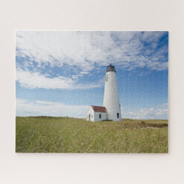 Lighthouses | Lighthouse Massachusetts Jigsaw Puzzle (Horizontal)