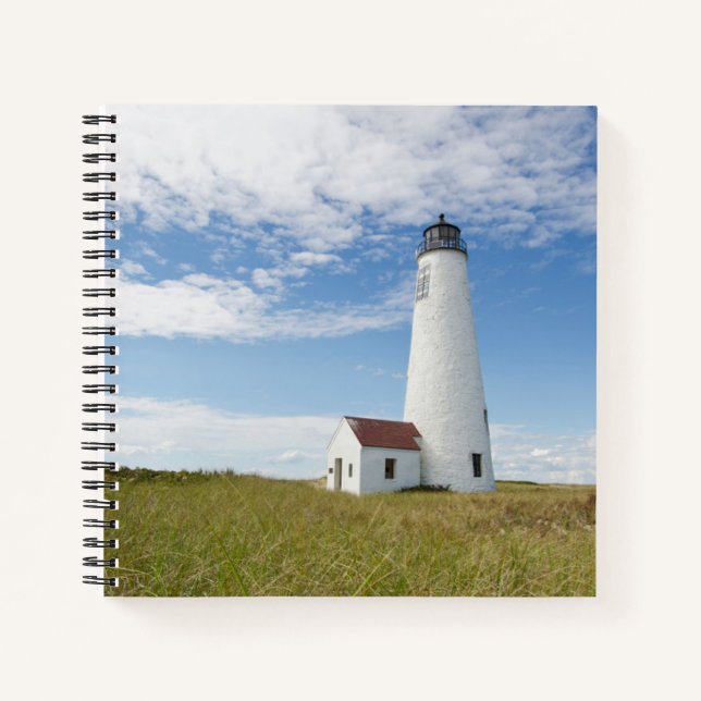 Lighthouses | Lighthouse Massachusetts Notebook (Front)