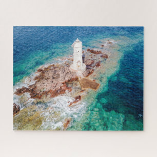 Lighthouses   Mangiabarche Lighthouse Italy Jigsaw Puzzle
