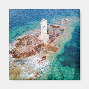 Lighthouses Mangiabarche Lighthouse Italy Magnet