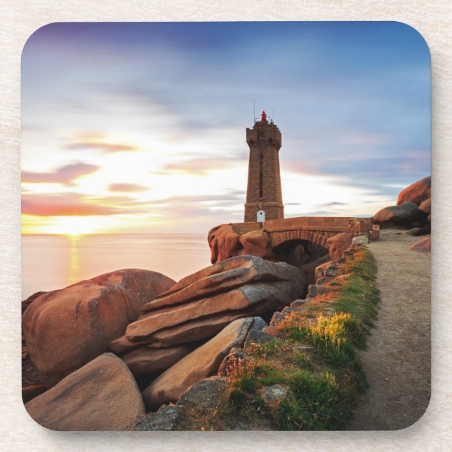 Lighthouses | Mean Ruz Lighthouse Coaster (Front)