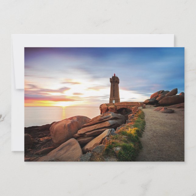 Lighthouses | Mean Ruz Lighthouse Thank You Card (Front)