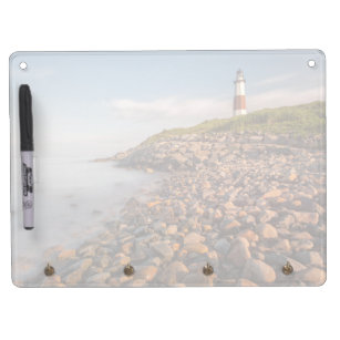 Lighthouses   Montauk Point Long Island Dry Erase Board With Key Ring Holder