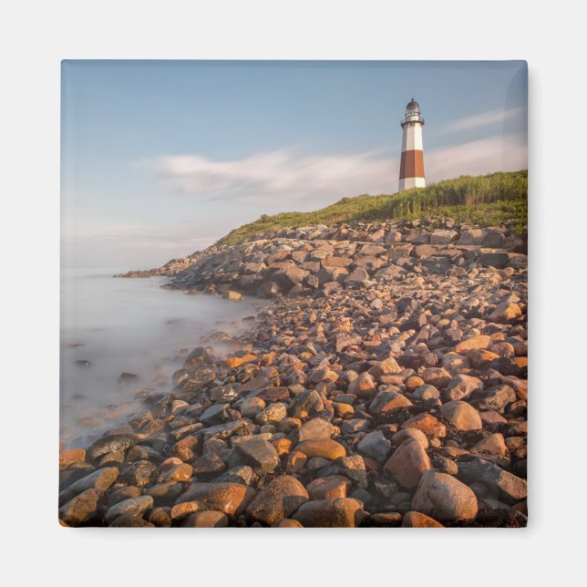 Lighthouses | Montauk Point Long Island Magnet (Front)