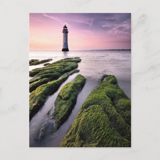 Lighthouses | New Brighton Lighthouse, UK Postcard (Front)