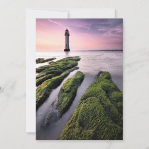 Lighthouses   New Brighton Lighthouse, UK Thank You Card