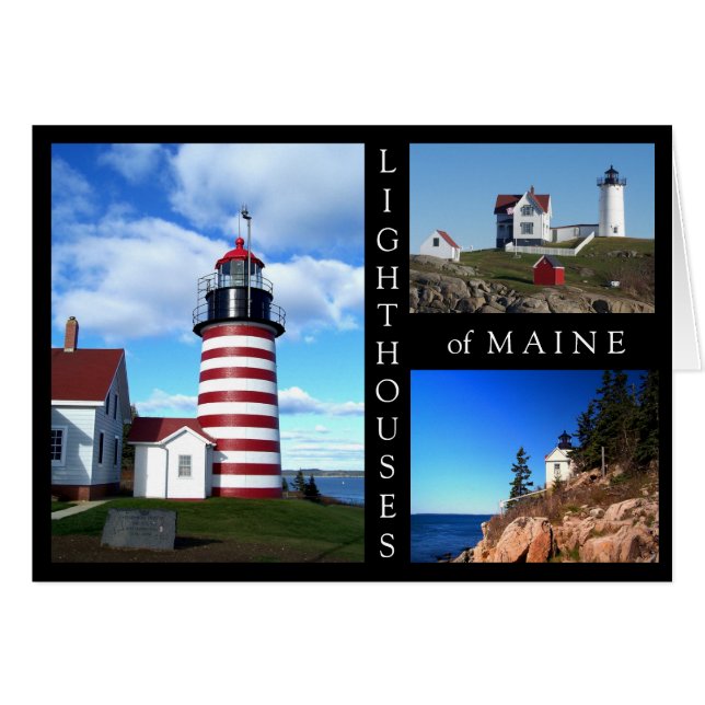 Lighthouses of Maine (Front Horizontal)