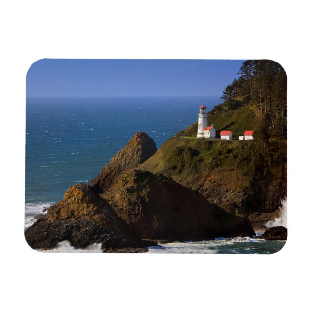 Lighthouses | Oregon Coast Lighthouse Magnet (Horizontal)