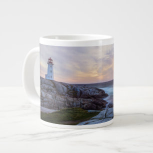 Lighthouses Peggy's Cove Lighthouse Nova Scotia Large Coffee Mug