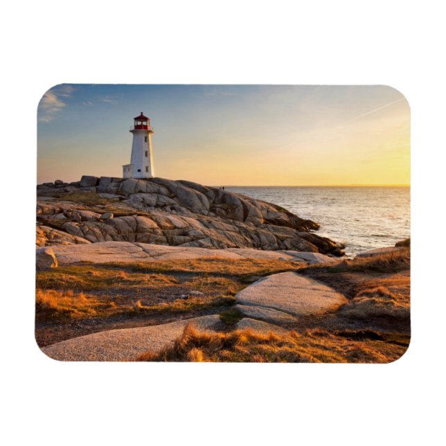 Lighthouses | Peggy's Cove Nova Scotia Magnet (Horizontal)
