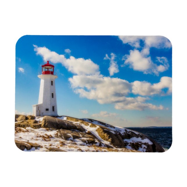 Lighthouses | Peggy's Cove Nova Scotia Magnet (Horizontal)