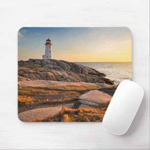 Lighthouses Peggy's Cove Nova Scotia Mouse Pad
