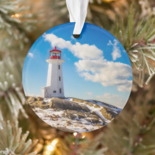 Lighthouses Peggy's Cove Nova Scotia Ornament