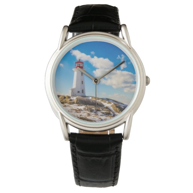 Lighthouses | Peggy's Cove Nova Scotia Watch (Front)