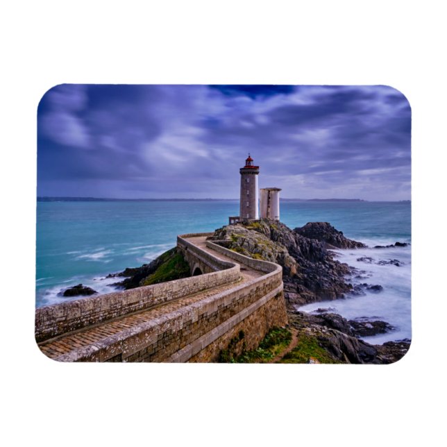 Lighthouses | Petit Minou Lighthouse France Magnet (Horizontal)