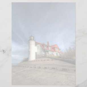 Lighthouses Point Betsie Lake Michigan