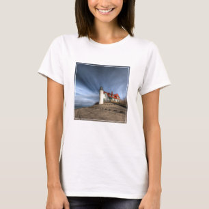 Lighthouses Point Betsie Lake Michigan T-Shirt