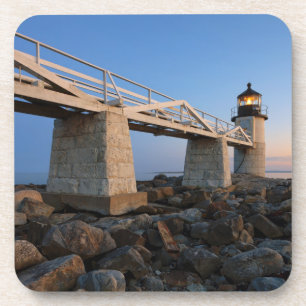 Lighthouses   Port Clyde Maine Lighthouse Coaster