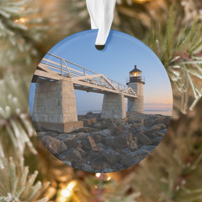 Lighthouses | Port Clyde Maine Lighthouse Ornament (Tree)